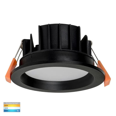 Havit Lighting Lighting HV5522T-BLK | HV5522T-BLK-24V - Polly Polycarbonate Black Fixed LED Downlight Lights-For-You HV5522T-BLK-24V