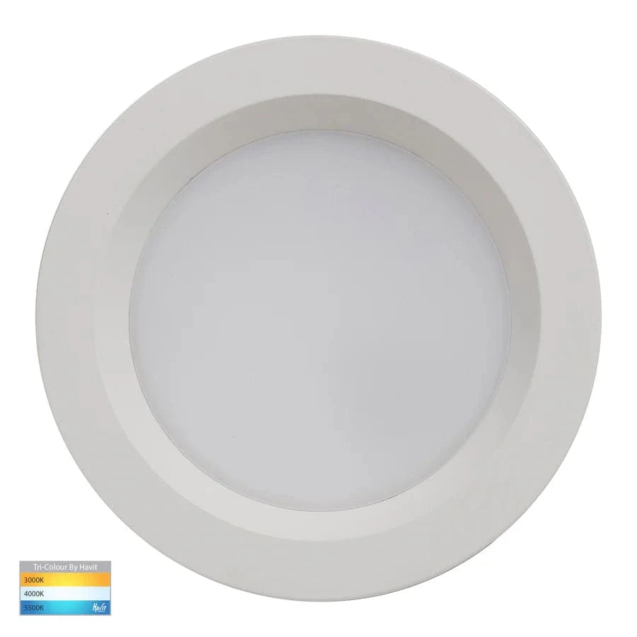 Havit Lighting Lighting HV5522T-WHT | HV5522T-WHT-24V - Polly Polycarbonate White Fixed LED Downlight Lights-For-You