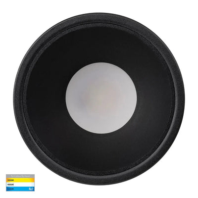 Havit Lighting Lighting HV5528T-BBGleam Black with Black Insert Tri Colour Fixed Deep LED Downlight Lights-For-You HV5528T-BB