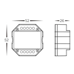 Havit Lighting Lighting HV9104-SPI-2CH - 2 Channel SPI Repeater Lights-For-You HV9104-SPI-2CH
