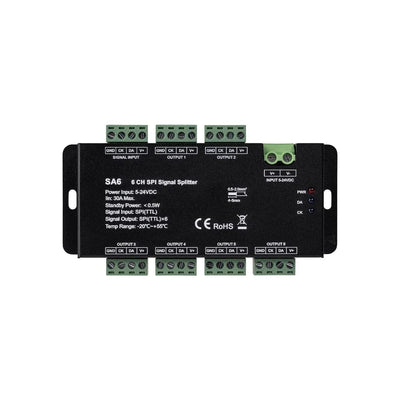 Havit Lighting Lighting HV9104-SPI-6CH - 6 Channel SPI Repeater Lights-For-You HV9104-SPI-6CH