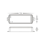 Havit Lighting Lighting HV9105-SPI-2CH - WIFI + RF SPI LED Strip Receiver Lights-For-You HV9105-SPI-2CH