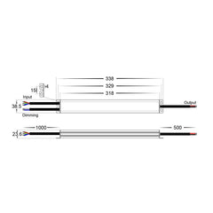 Havit Lighting Lighting HV96632-100W - 100W Dali 2 + Push Dim Dimmable LED Driver Lights-For-You