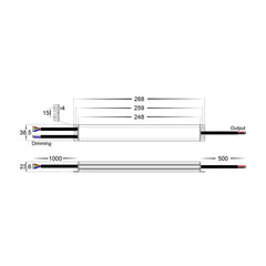 Havit Lighting Lighting HV96632-30W - 30W Dali 2 + Push Dim Dimmable LED Driver Lights-For-You