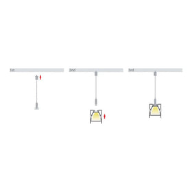 Havit Lighting Lighting HV9693-3136-WHT - Deep Square Aluminium Profile Lights-For-You