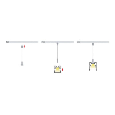 Havit Lighting Lighting HV9693-3136-WHT - Deep Square Aluminium Profile Lights-For-You