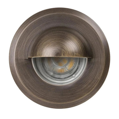 Havit Lighting Lighting Lokk Outdoor LED Wall Light with Eyelid Antique Brass, Black, Brass, Copper, Stainless Steel Havit Lighting HV2899NW Lights-For-You HV2899NW-AB