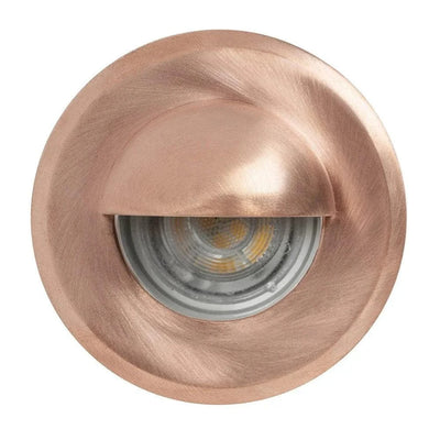 Havit Lighting Lighting Lokk Outdoor LED Wall Light with Eyelid Antique Brass, Black, Brass, Copper, Stainless Steel Havit Lighting HV2899NW Lights-For-You HV2899NW-BR