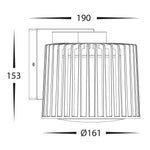 Havit Lighting Lighting Lumo Outdoor LED Wall Light in Black Havit Lighting - HV3694W-BLK Lights-For-You HV3694W-BLK