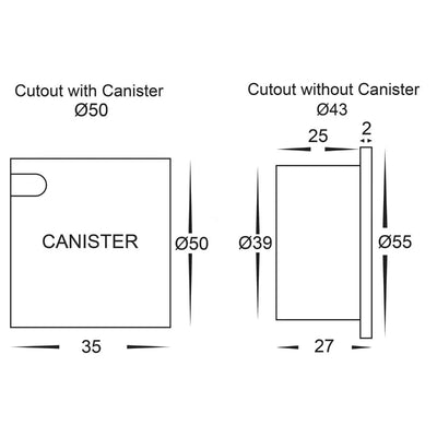 Havit Lighting Lighting Mini Reces Round LED Step Light Antique Brass, Black, White, Brass, Stainless Steel Havit Lighting HV3206T-12V Lights-For-You