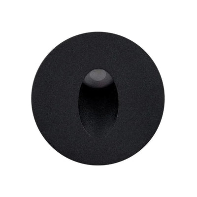 Havit Lighting Lighting Mini Reces Round LED Step Light Antique Brass, Black, White, Brass, Stainless Steel Havit Lighting HV3206T-12V Lights-For-You HV3206T-BLK-12V