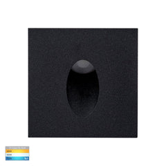 Havit Lighting Lighting Mini Reces Square LED Step Light Lights-For-You HV3216T-BLK-12V