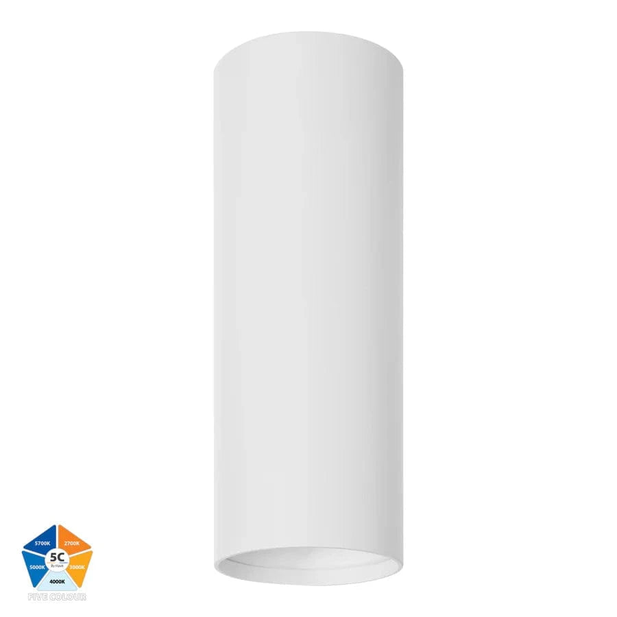 Havit Lighting Lighting Nella Black 7w Surface Mounted LED Downlight Lights-For-You HV5841S-WHT-EXT-12V