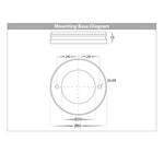 Havit Lighting Lighting Nella LED Downlight 12w Black, White CCT HV5823T Havit Lighting Lights-For-You