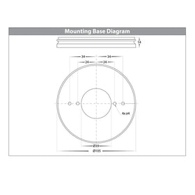 Havit Lighting Lighting Nella LED Downlight 24w Black, White CCT HV5825T Havit Lighting Lights-For-You