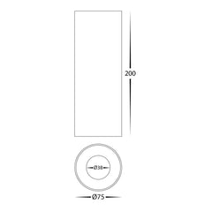 Havit Lighting Lighting Nella LED Downlight 7w Black, White CCT HV5841S-EXT Havit Lighting Lights-For-You