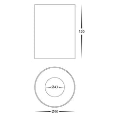 Havit Lighting Lighting Nella Surface Mounted LED Downlight 12w Black, White CCT HV5842S-BLK, HV5842S-WHT Havit Lighting Lights-For-You