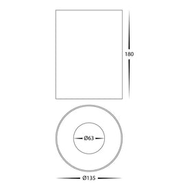 Havit Lighting Lighting Nella Surface Mounted LED Downlight 24w Black, White CCT HV5844S-BLK, HV5844S-WHT Havit Lighting Lights-For-You