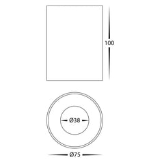 Havit Lighting Lighting Nella Surface Mounted LED Downlight 7w Black, White CCT HV5841S-BLK, HV5841S-WHT Havit Lighting Lights-For-You