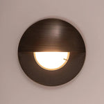 Havit Lighting Lighting Ollo LED Step Light with Eyelid TRI Colour 5w in BLK/SS316/CP/AB/BR/GPH Havit Lighting - HV19012T Lights-For-You