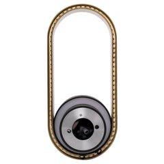 Havit Lighting Lighting Ovale Indoor LED Wall Light in Black, Black/Brass, White, White/Brass Havit Lighting - HV8080T Lights-For-You