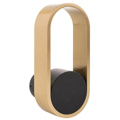 Havit Lighting Lighting Ovale Indoor LED Wall Light in Black, Black/Brass, White, White/Brass Havit Lighting - HV8080T Lights-For-You