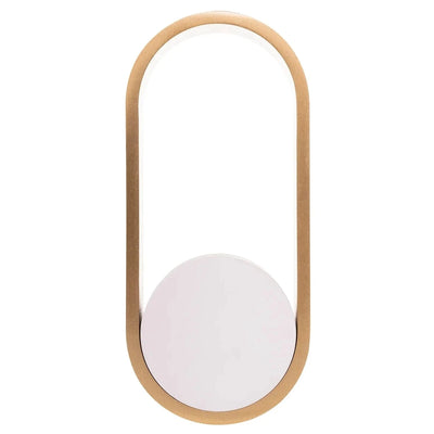 Havit Lighting Lighting Ovale Indoor LED Wall Light in Black, Black/Brass, White, White/Brass Havit Lighting - HV8080T Lights-For-You