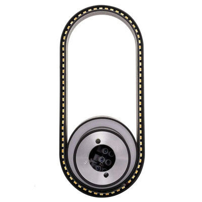 Havit Lighting Lighting Ovale Indoor LED Wall Light in Black, Black/Brass, White, White/Brass Havit Lighting - HV8080T Lights-For-You