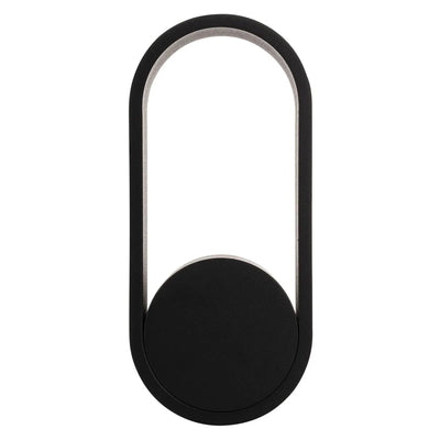 Havit Lighting Lighting Ovale Indoor LED Wall Light in Black, Black/Brass, White, White/Brass Havit Lighting - HV8080T Lights-For-You HV8080T-BLK