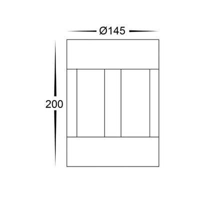 Havit Lighting Lighting Pelare LED Pillar Light 12w CCT Black Havit Lighting HV1699T-BLK-RND Lights-For-You