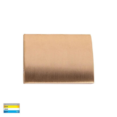 Havit Lighting Lighting Pelase LED Step Light 3w in Antique Brass, Black, Solid Brass, White Havit Lighting - HV3291T Lights-For-You HV3291T-BR-12V