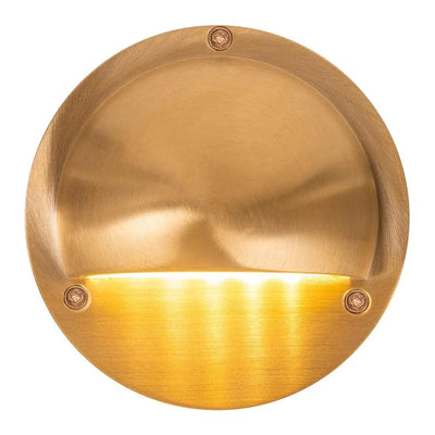 Havit Lighting Lighting Pinta LED Step Light with Eyelid CCT Solid Brass Havit Lighting - HV2903T-BR, HV2904T-BR Lights-For-You