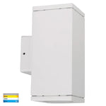 Havit Lighting Lighting Quadru Square Black TRI Colour Up & Down LED Wall Light Lights-For-You HV3624T-WHT