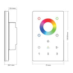 Havit Lighting Lighting RGBW LED Strip Touch Panel in White Havit Lighting - HV9101-2820 Lights-For-You HV9101-2820