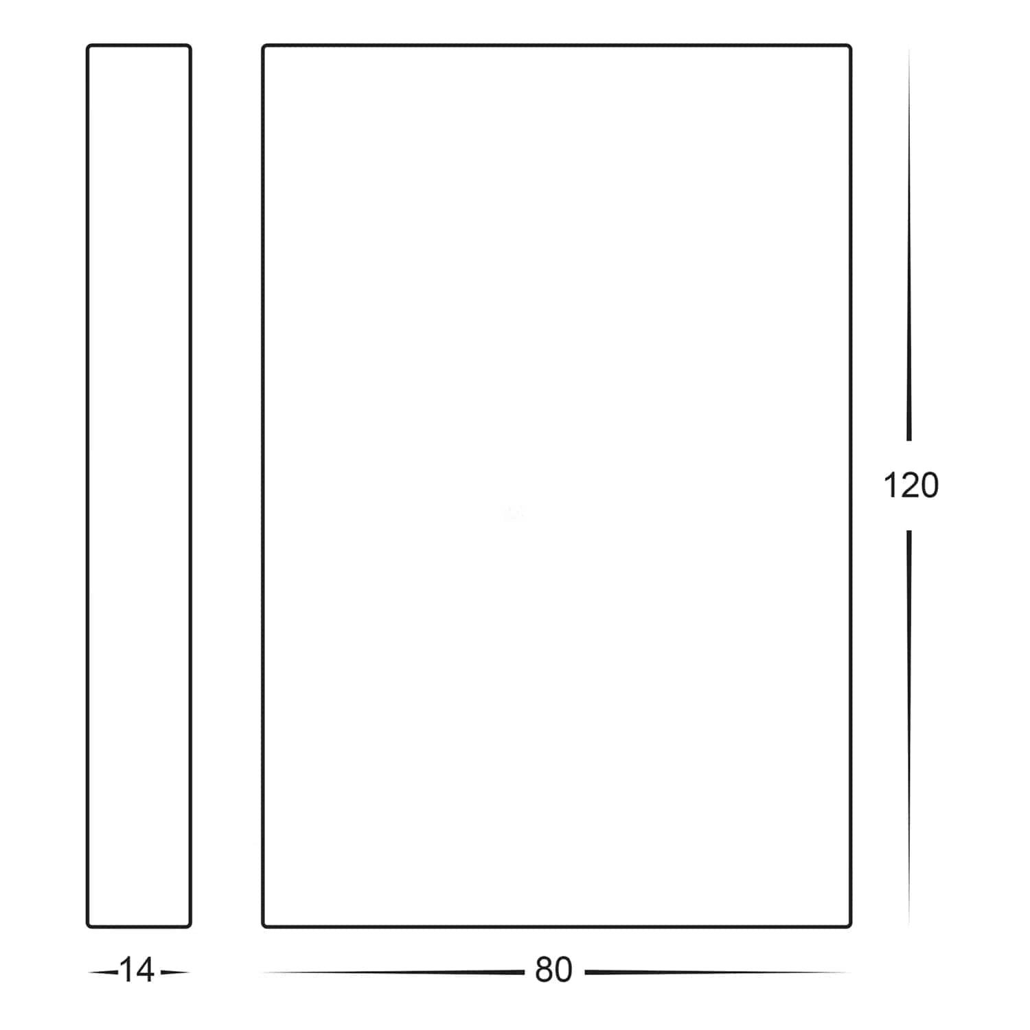 Havit Lighting Lighting Stylez Up & Down LED Wall Light CCT 6w Havit Lighting - HV3289T-12V Lights-For-You