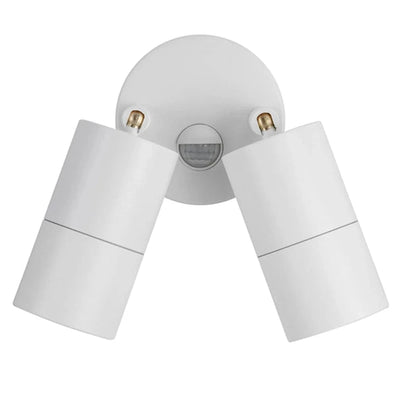 Havit Lighting Lighting Tivah Double Adj. Wall Pillar Light with Sensor CCT in White Havit Lighting - HV1335T-PIR, HV1336T-PIR Lights-For-You HV1335T-PIR