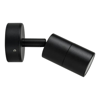 Havit Lighting Lighting Tivah Mini Single Adjustable LED Wall Light in Aluminium Black Havit Light - HV1227MR11NW Lights-For-You HV1227MR11NW