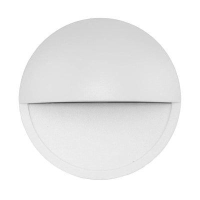 Havit Lighting Lighting Veko LED Step Light with Eyelid CCT 10w in Black, White, Brass, SS316 Havit Lighting - HV2929T Lights-For-You HV2929T-WHT-240V