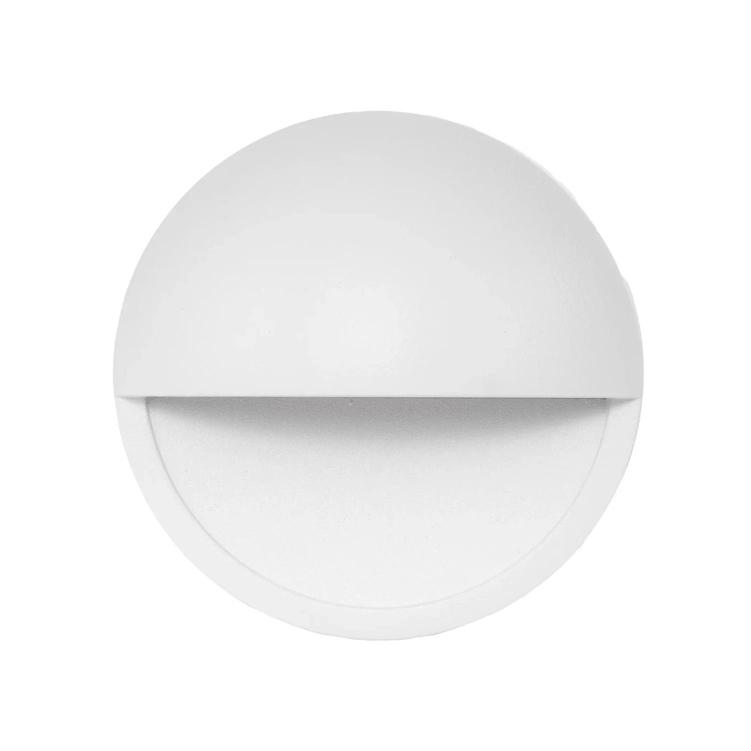 Havit Lighting Lighting Veko LED Step Light with Eyelid CCT 6w in Black, White, Brass, SS316 Havit Lighting - HV2928T Lights-For-You HV2928T-WHT-12V