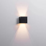 Havit Lighting Lighting Versa Black Square Up & Down Wall Light Lights-For-You