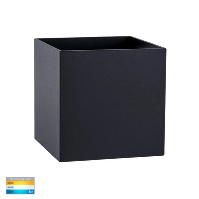 Havit Lighting Lighting Versa Black Square Up & Down Wall Light Lights-For-You HV3658T-BLK-SQ-12V