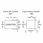 Havit Lighting Lighting Viale LED in-Ground Light Four Way in 316 Stainles Steel, Antique Brass, Brass or Graphite Havit Lighting - HV19092T Lights-For-You