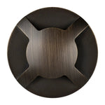 Havit Lighting Lighting Viale LED in-Ground Light Four Way in 316 Stainles Steel, Antique Brass, Brass or Graphite Havit Lighting - HV19092T Lights-For-You HV19092T-AB