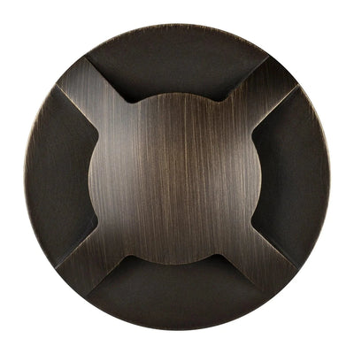 Havit Lighting Lighting Viale LED in-Ground Light Four Way in 316 Stainles Steel, Antique Brass, Brass or Graphite Havit Lighting - HV19092T Lights-For-You HV19092T-AB