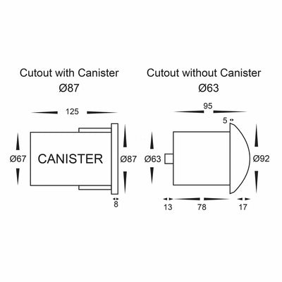 Havit Lighting Lighting Viale LED in-Ground Light Single Way in 316 Stainles Steel, Antique Brass, Brass or Graphite Havit Lighting - HV19062T Lights-For-You