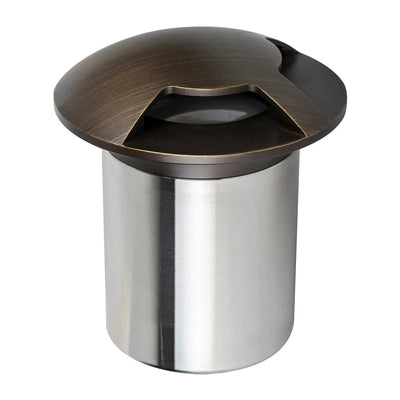 Havit Lighting Lighting Viale LED in-Ground Light Triple Way in 316 Stainles Steel, Antique Brass, Brass or Graphite Havit Lighting - HV19082T Lights-For-You HV19082T-AB