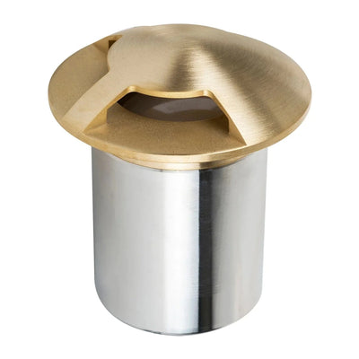 Havit Lighting Lighting Viale LED in-Ground Light Triple Way in 316 Stainles Steel, Antique Brass, Brass or Graphite Havit Lighting - HV19082T Lights-For-You HV19082T-BR