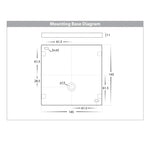 Havit Lighting Lighting Virsma LED Step Light Square Tri-Colour in Black/White Havit Lighting - HV3276T-BLK, HV3276T-WHT Lights-For-You