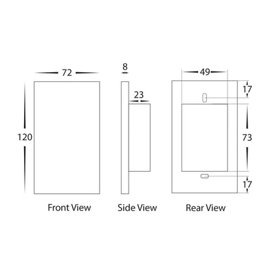 Havit Lighting Lighting Wifi 2 Gang White, Black Wall Switch Havit Lighting - HV91X0-2, HV92X0-2 Lights-For-You