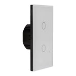 Havit Lighting Lighting Wifi 2 Gang White, Black Wall Switch Havit Lighting - HV91X0-2, HV92X0-2 Lights-For-You